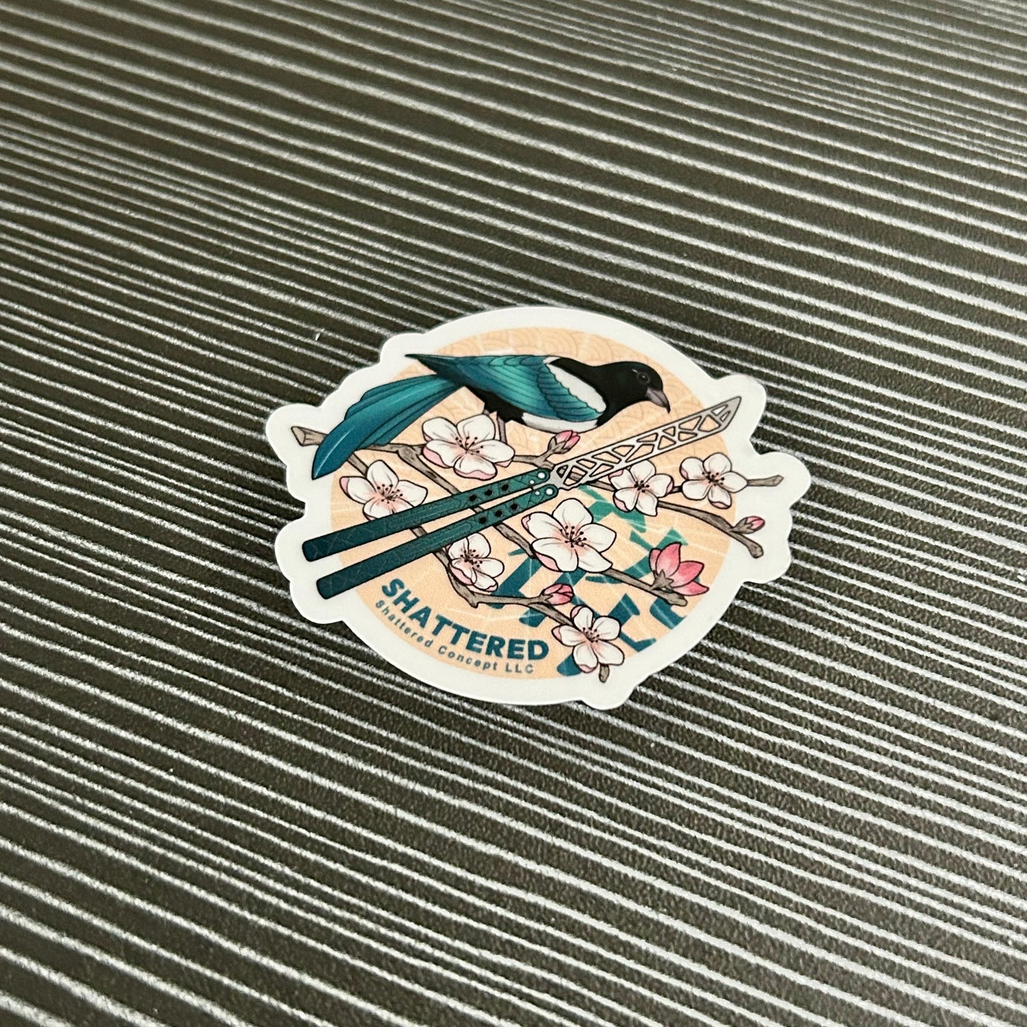 Shattered Sticker