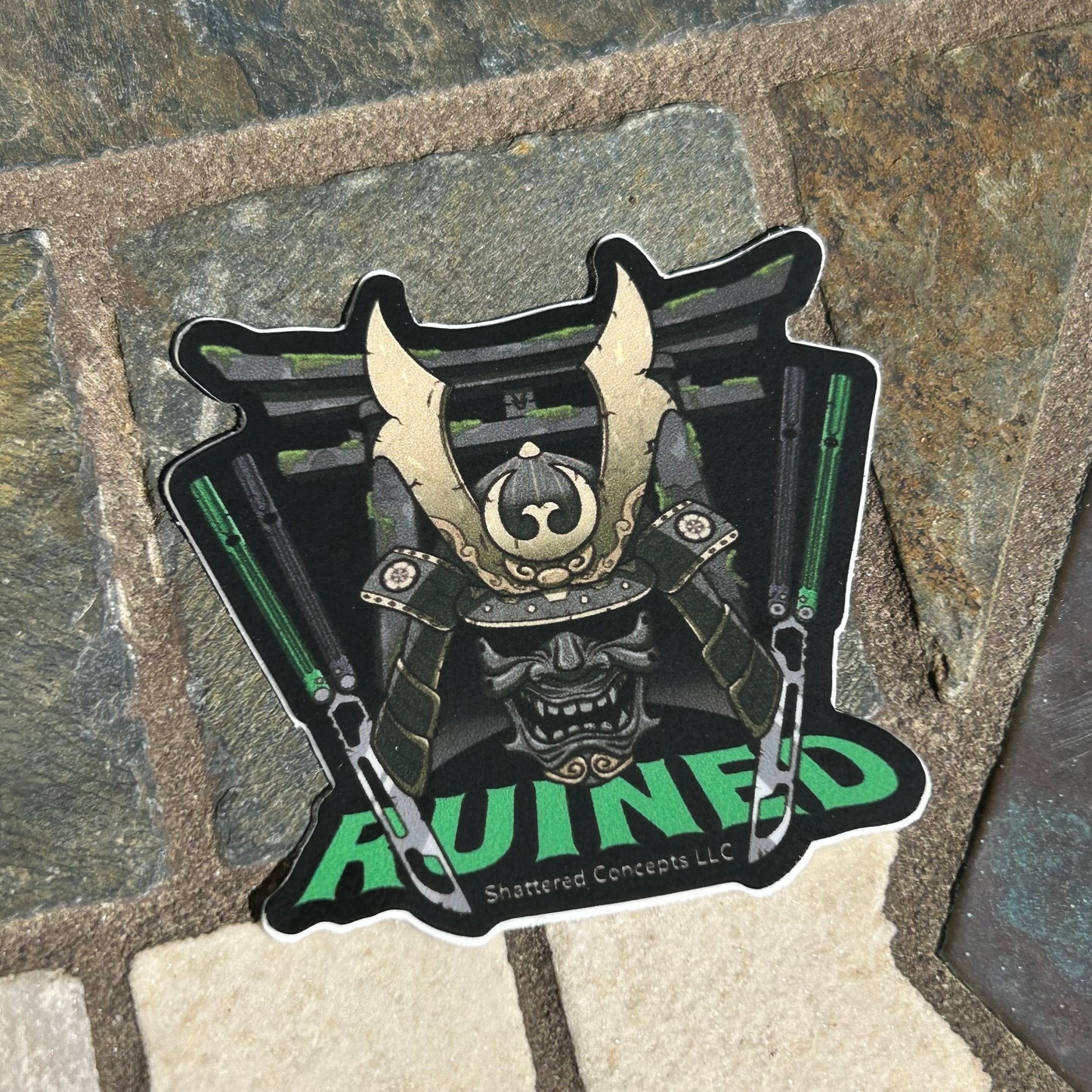 Shattered Concepts Ruined Trainer Sticker