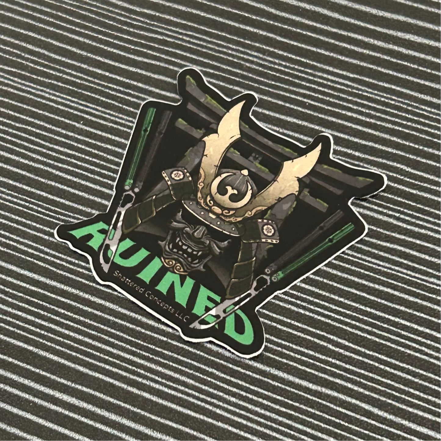 Shattered Concepts Ruined Trainer Sticker