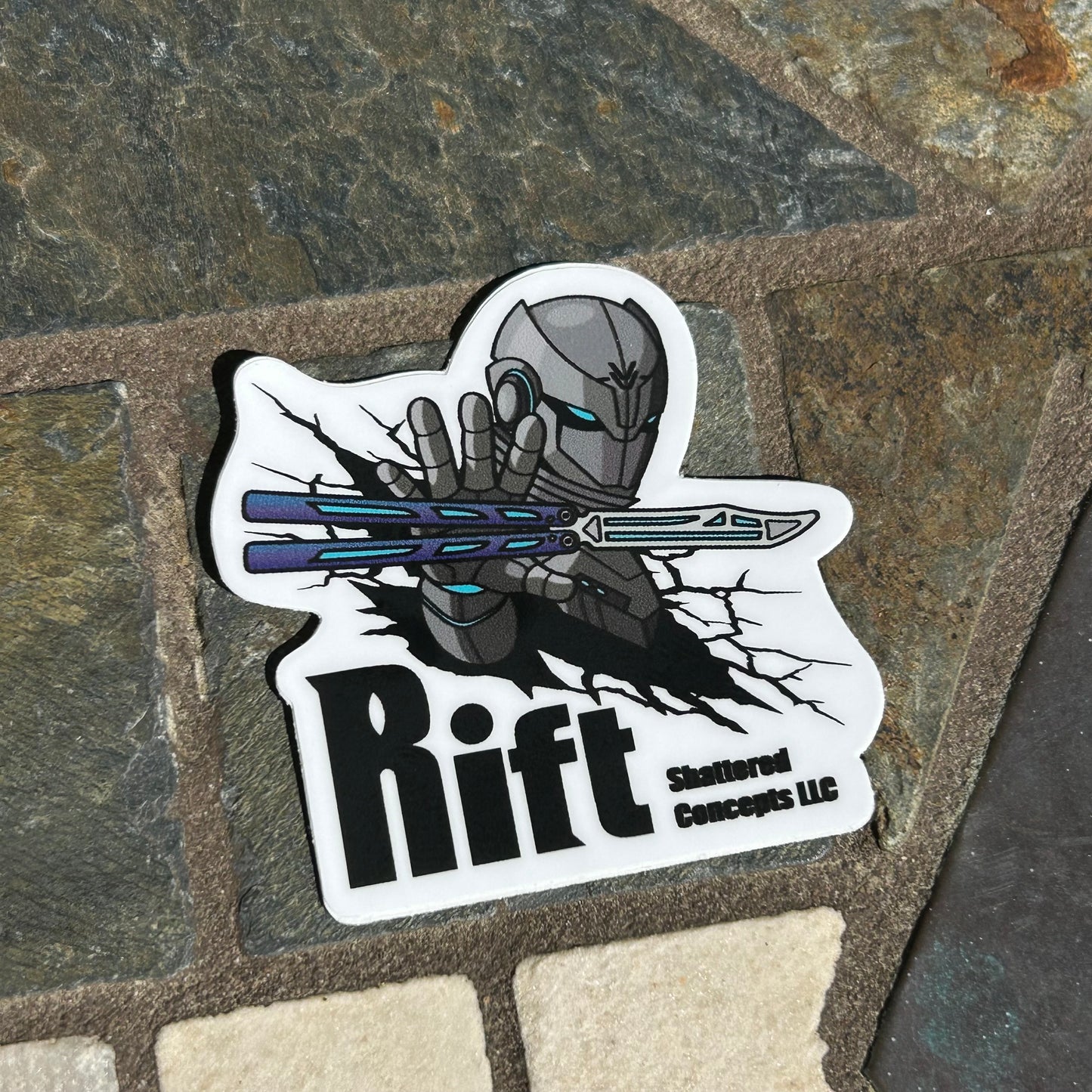 Shattered Concepts Rift Trainer Sticker