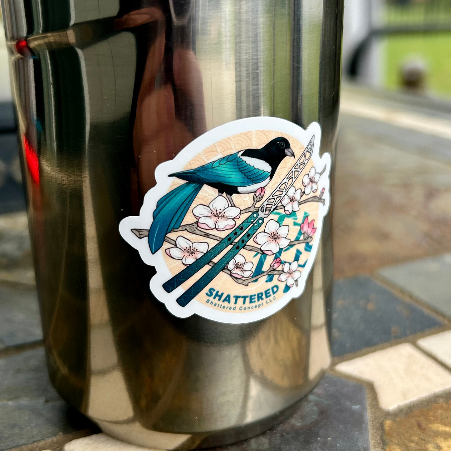 Shattered Sticker