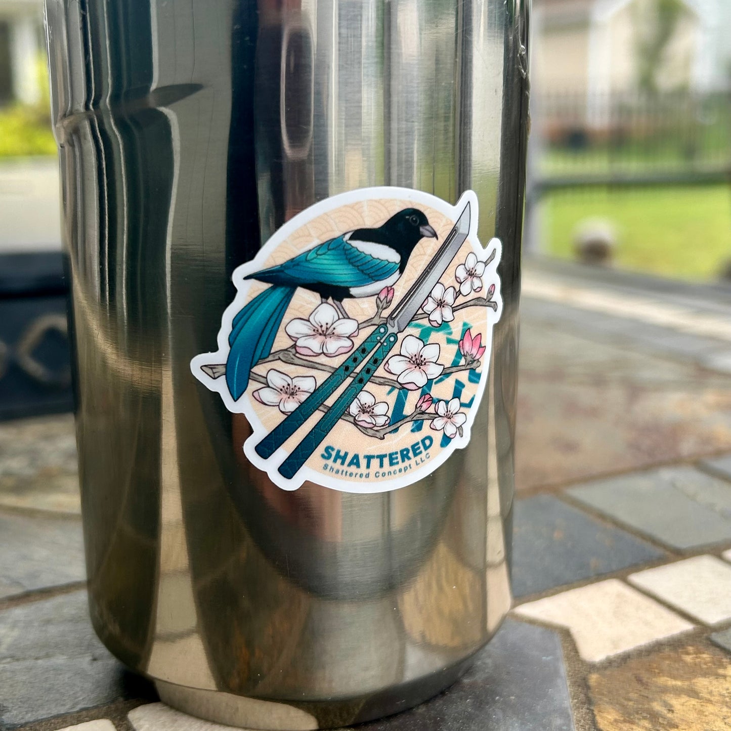 Shattered Sticker