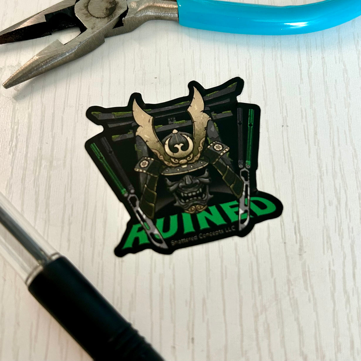 Trauner Sticker Ruined Trainer Sticker – Shattered Concepts