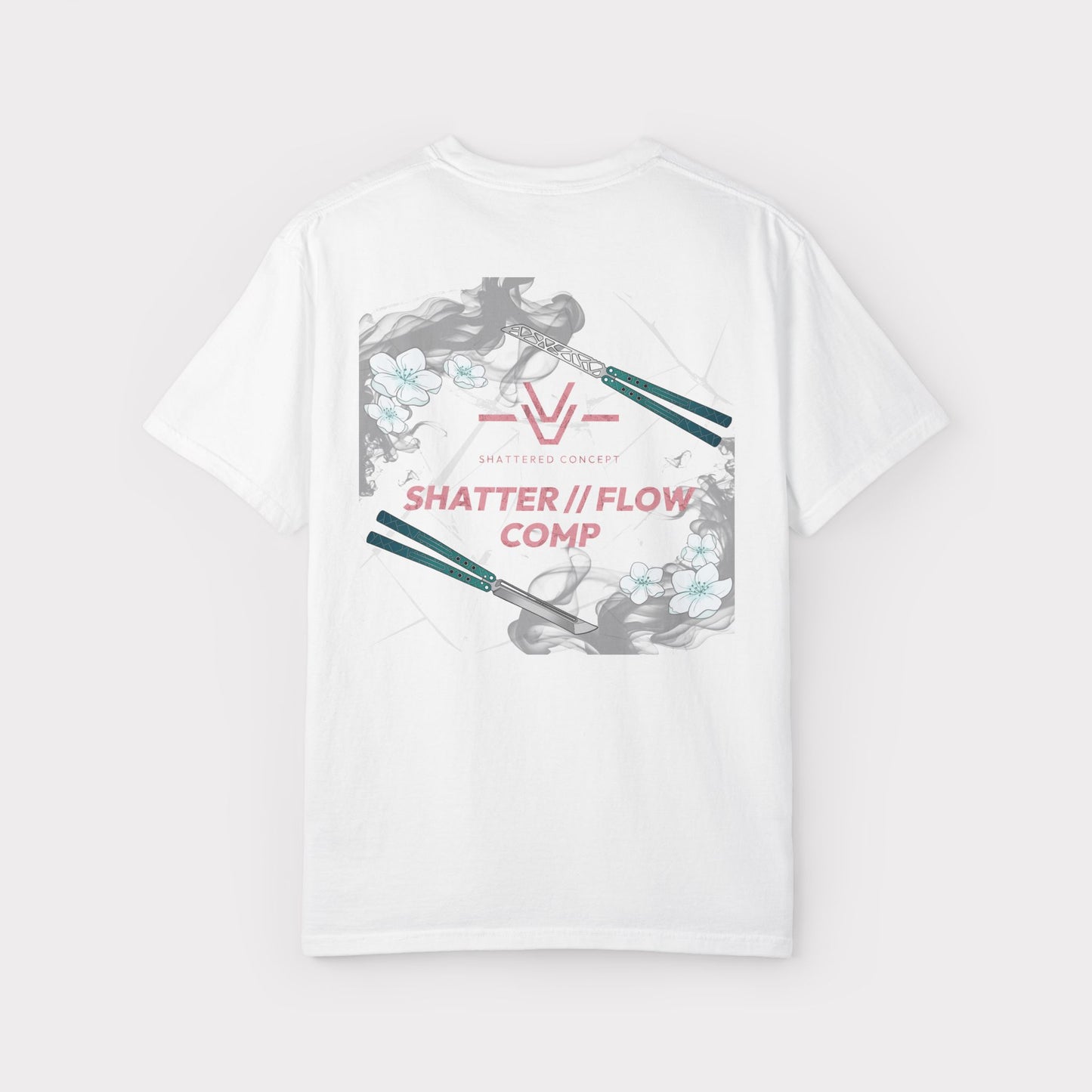 Shattered Concepts “Shatter//Flow Comp” Unisex T-Shirt