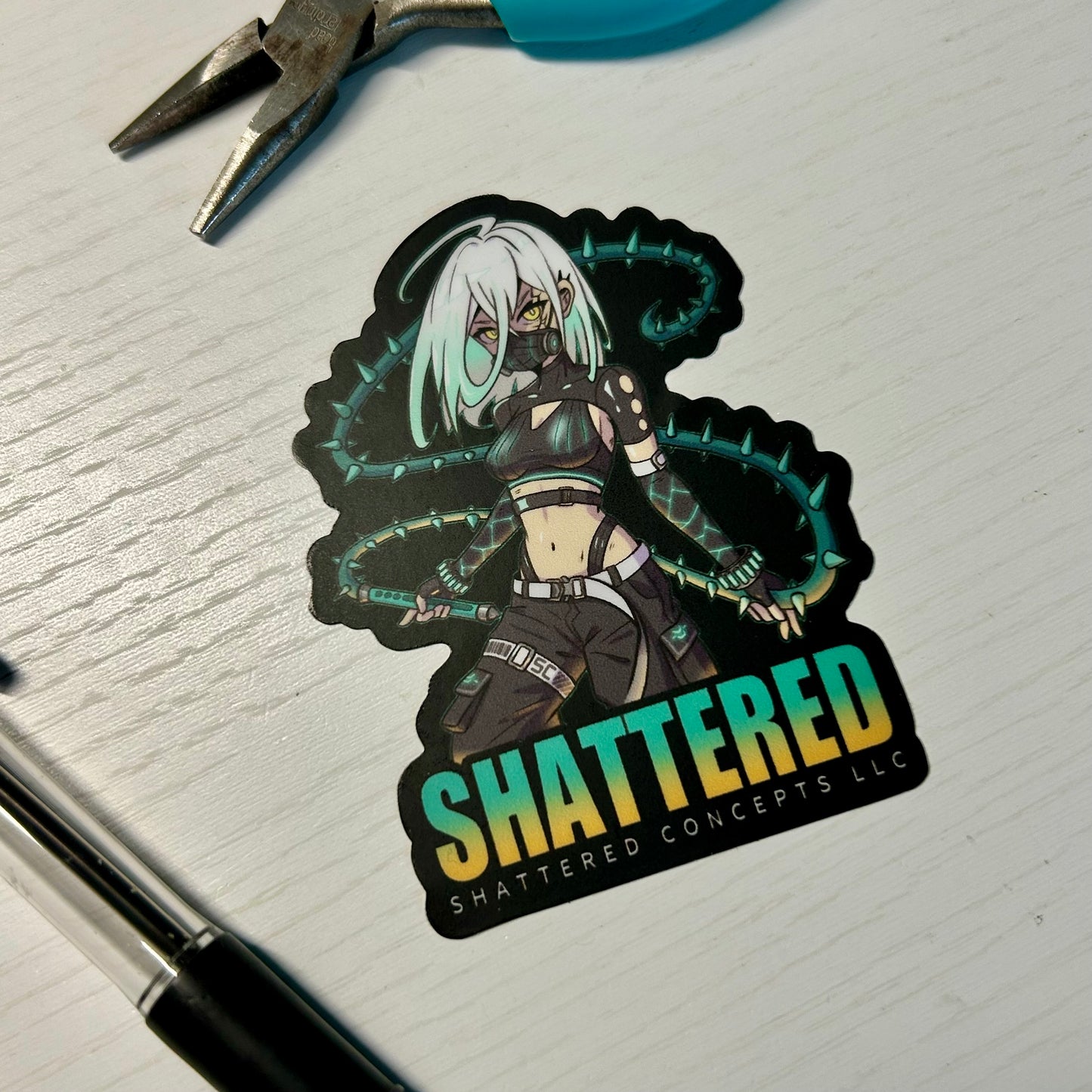 Shattered “Balime” Sticker